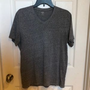 Gray V-Neck T-Shirt